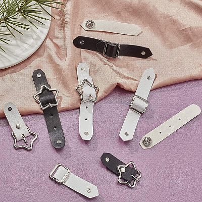 8 шт. пряжка-тогл из искусственной кожи 4-х видов&nbsp;FIND-FG0001-27-1