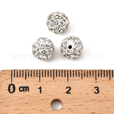 Pave disco бусины&nbsp;RB-H258-8MM-001-1