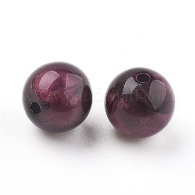 Акриловые бусины&nbsp;MACR-E025-21C-16mm-1