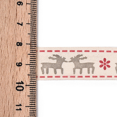 Односторонние хлопковые ленты с принтом SRIB-T009-01A-1