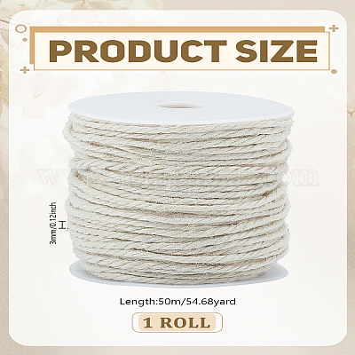 Джутовый шнур длиной 50 метр.&nbsp;OCOR-LP0002-68B-1