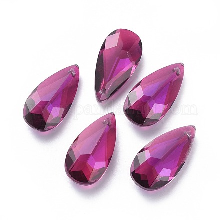 Стеклянные стразы подвески&nbsp;RGLA-L022-A-502MO-1