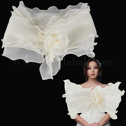 Шифоновая шаль&nbsp;AJEW-WH20054-037B-1