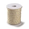 Nylon Twisted Round Cord, for Bag Strap Making, Antique White, 5~5.5mm, about 10.94 Yards(10m)/Roll