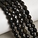 Естественный золотистый отлив обсидиан бисер пряди&nbsp;G-K376-F11-01-1