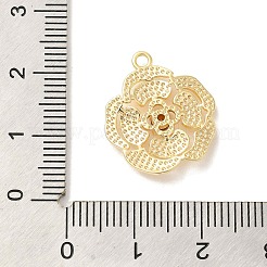 Латунь стекло кулоны&nbsp;KK-Z073-15G-03