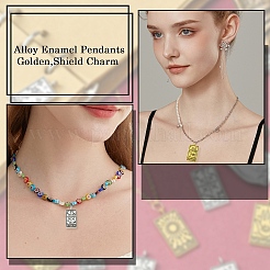 15шт 5 стиля подвески из сплава в тибетском стиле&nbsp;TIBEP-YW0001-76AG