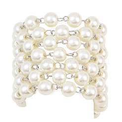 Стекла ручной работы из бисера жемчужные ожерелья цепи для / браслеты делает&nbsp;AJEW-PH00633-02