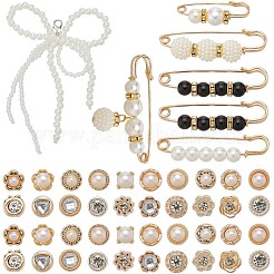 Подвески из сплава и брошь из английской булавки из сплава&nbsp;AJEW-SP0002-09