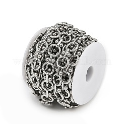 Текстурированные плоские круглые звенья из нержавеющей стали 304&nbsp;CHS-C017-06P