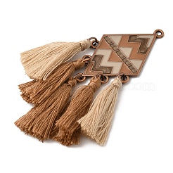 Богемные полиэстеровые подвески с кисточками больших размеров&nbsp;FIND-B058-02R