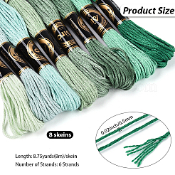 Полиэфирные нитки для вышивания&nbsp;OCOR-WH20074-13B-01A