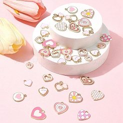 36шт 13 стиля сплава эмалевые подвески&nbsp;ENAM-FS0002-17