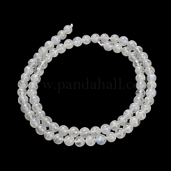 Бусины из натурального радужного лунного камня G-H329-C09-5mm