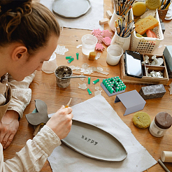 Наборы глиняных штампов со строчными буквами из пластика&nbsp;DIY-WH0750-114A