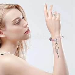 Наборы для изготовления брелоков из силиконовых бусин своими руками&nbsp;DIY-FI0001-15