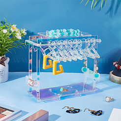 Непрозрачные акриловые подставки для серег&nbsp;EDIS-WH0035-19C