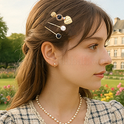 6 шт. 6 стиля шпильки для волос из сплава&nbsp;PHAR-HY0001-11