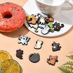 32шт 16 вида пластиковых кабошонов&nbsp;KY-CJ0002-08