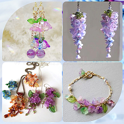 200 шт. стеклянные колпачки для изготовления колокольчиков&nbsp;GLAA-SP0001-03D