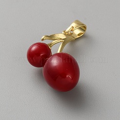 Подвески латуни cmолы&nbsp;LS-KK-CJC0030-04G-05