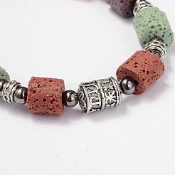 Браслеты из вулканического камня&nbsp;BJEW-D325-11