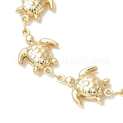 Браслеты из нержавеющей стали 304 с звеньями черепахового цвета&nbsp;BJEW-JB13338