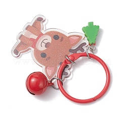 Рождественский кулон из акрила и смолы HJEW-JM04303-08