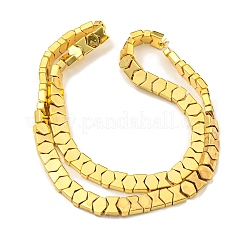 Гальванические нити из синтетических немагнитных гематитовых бусин&nbsp;G-C136-A01-03