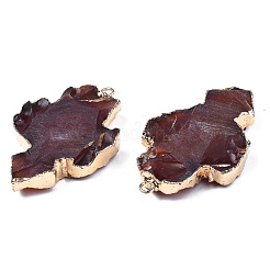 Натуральный красный агат большие кулоны&nbsp;G-S359-362