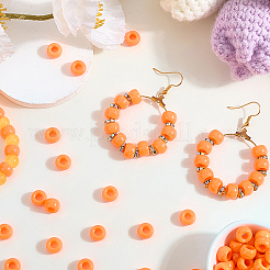 800 шт. окрашенные распылением пластиковые бусины&nbsp;KY-SP0001-56A