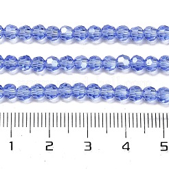 Прозрачные стеклянные бусины&nbsp;EGLA-A035-T4mm-B14