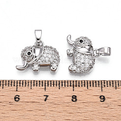 Латунные микро проложить кубического циркония подвески&nbsp;KK-T070-64P