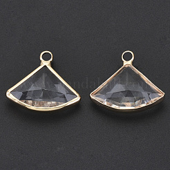 Прозрачные стеклянные подвески&nbsp;GLAA-N038-12A