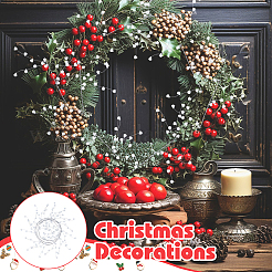 Прозрачный пластиковый двухконусный кулон для торта&nbsp;FIND-WH0126-341