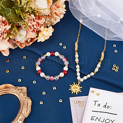 200 шт. Латунные дистанционные бусины&nbsp;KK-CN0002-74