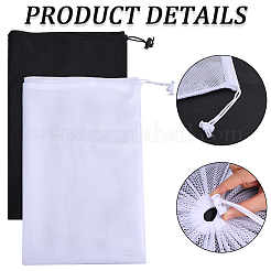 2 шт. двухцветные полиэстеровые сумки для хранения одежды&nbsp;ABAG-CP0001-23B