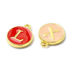 (распродажа с дефектом) подвески из сплава эмали с платиновым и позолоченным покрытием&nbsp;ENAM-XCP0001-42PG