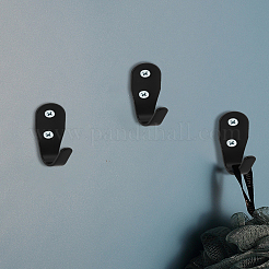 Железные настенные вешалки для одежды&nbsp;AJEW-WH0348-684