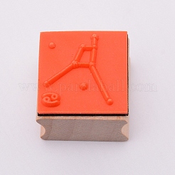 Деревянные марки&nbsp;LS-DIY-WH0175-46D