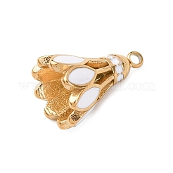 Подвески из нержавеющей стали 304 с эмалью&nbsp;LS-STAS-B112-01G-04