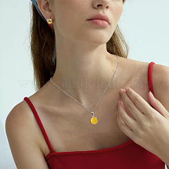 1 шт. 925 оправы для подвески из стерлингового серебра в форме кабошона&nbsp;STER-BC0003-55B