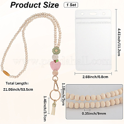 Ремни для сумок из дерева&nbsp;AJEW-WH20072-29C