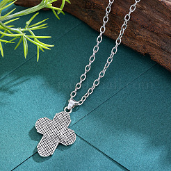 Ожерелья из сплава с подвесками в виде пасхального креста&nbsp;FS-WG0ACD3-01