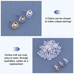 108 шт. Компоненты для сережек из нержавеющей стали 304&nbsp;STAS-UN0027-70