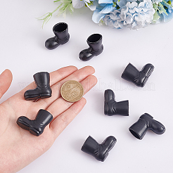 Пластиковые дождевые сапоги&nbsp;LS-DJEW-WH0039-97