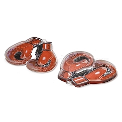 Большие подвески из непрозрачного акрила с принтом&nbsp;OACR-I020-04