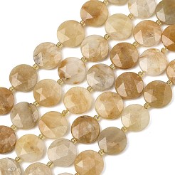 Природный Топаз нефрита бисер нитей&nbsp;G-A292-A01-01