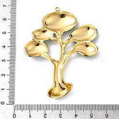 Большие эмалевые подвески из нержавеющей стали 304&nbsp;STAS-P427-06G-02