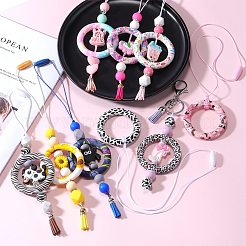 5 шт. кольцо из пищевого экологически чистого силикона фокусные бусины&nbsp;JX893A